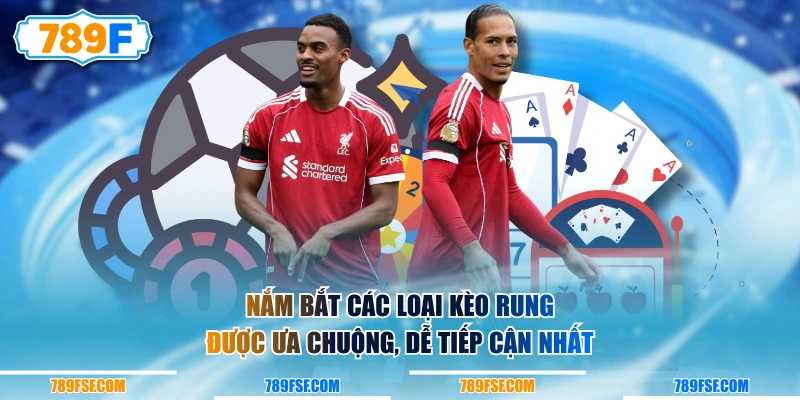 Nắm bắt các loại kèo rung được ưa chuộng, dễ tiếp cận nhất